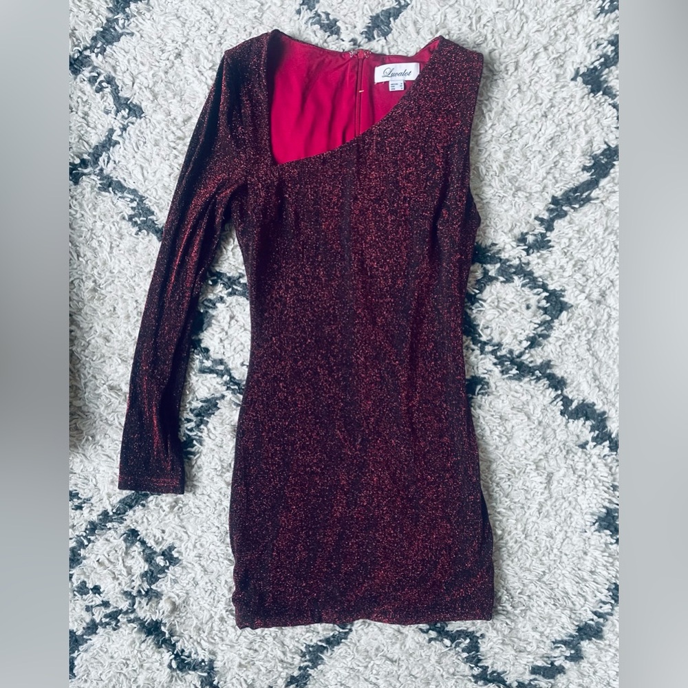 Vintage Metallic Club Dress